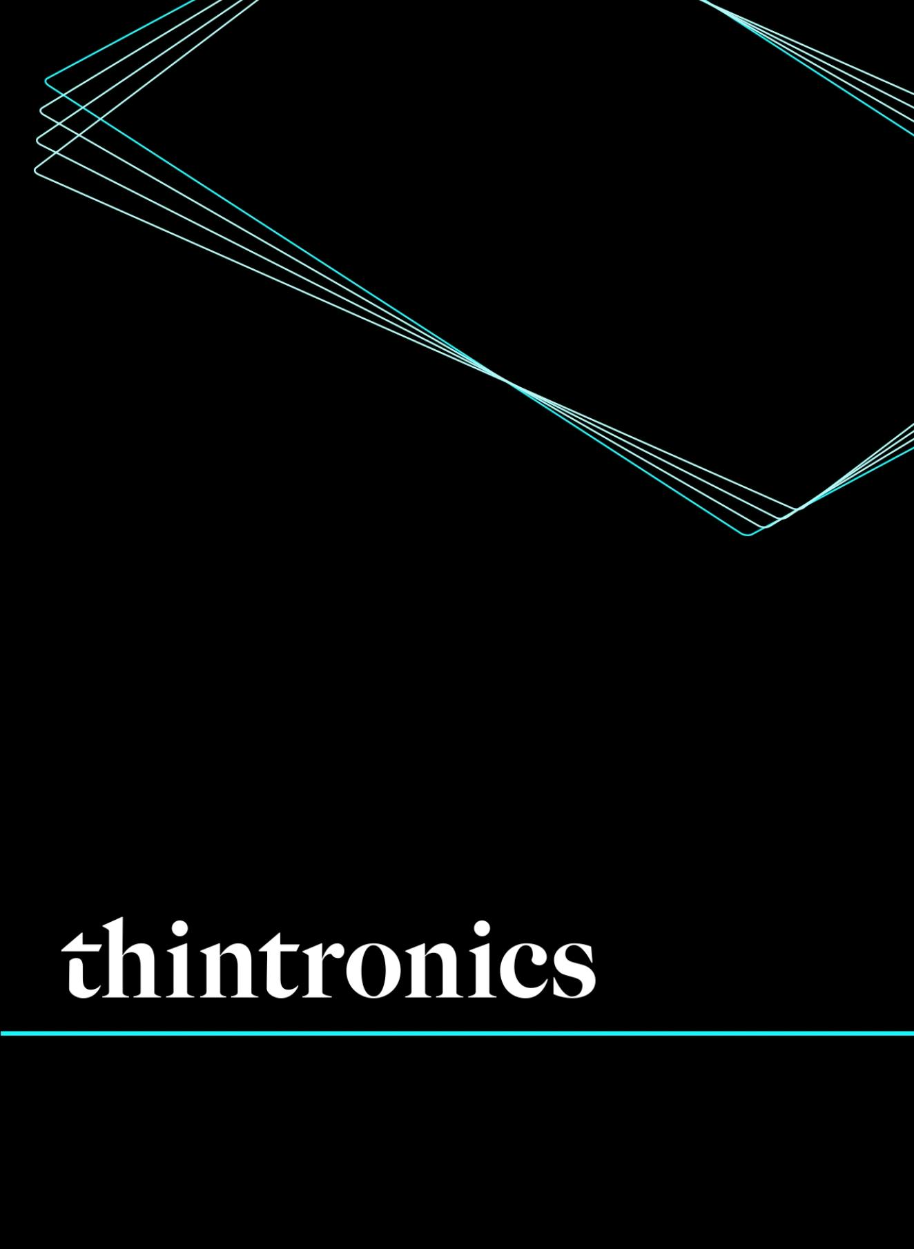 Thintronics